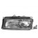 Headlight left until 9/'00 H4 + H3 (with FOG LIGHT HOLE) 7620963 Van Wezel