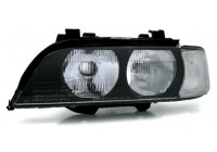 Headlight left until 9/'00 including actuator 0639963 Van Wezel
