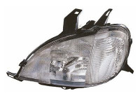 Headlight left until 9/'01 H7+H1+H3 3085961 Van Wezel