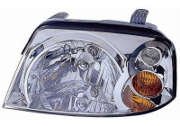 Headlight left with flashing light + electric 8206961 Van Wezel