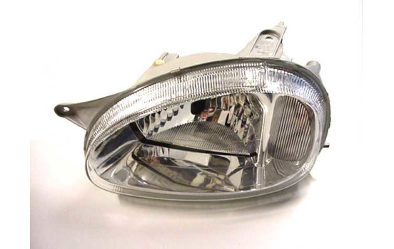 Headlight left with flashing light + ELECTRICAL CLEAR GLASS 3776965 Van Wezel, Image 2