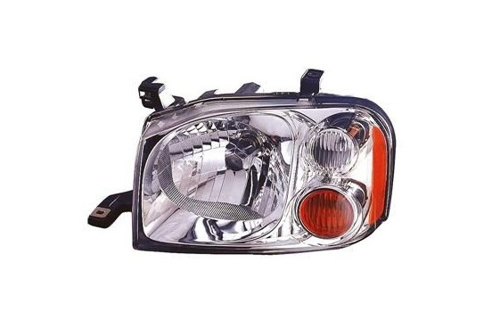 Headlight left with flashing light from 11/'01 H4 + electric 1346963 Van Wezel, Image 2