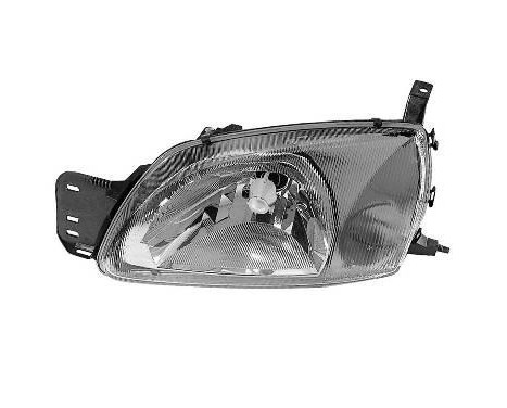 Headlight left with flashing light from '00 including actuator 1831961 Van Wezel