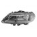 Headlight left with flashing light from 6/'98 4347961 Van Wezel