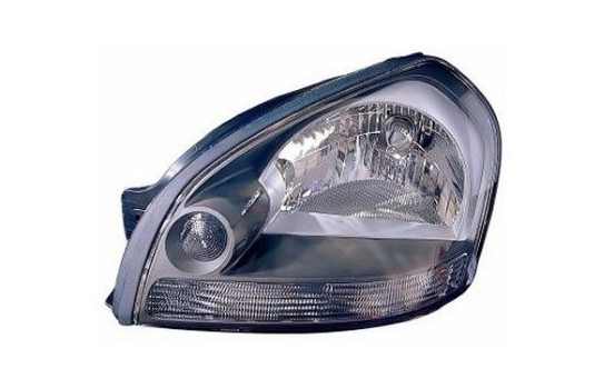 Headlight left with flashing light H4 + electric 8267961 Van Wezel, Image 2