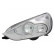 Headlight left with flashing light H7+H1 + Electric Motor 1869961 Van Wezel