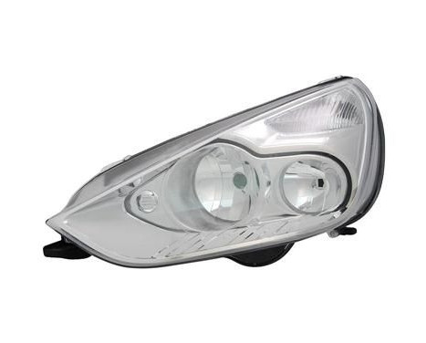 Headlight left with flashing light H7+H1 + Electric Motor 1869961 Van Wezel, Image 2