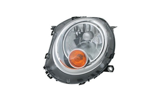 Headlight left with flashing light Orange Winker 0506961 Van Wezel