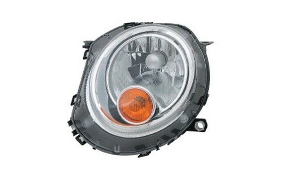 Headlight left with flashing light Orange Winker 0506961 Van Wezel, Image 2