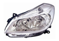 Headlight left with flashing light until 2/'08 H7+H7 4331961 Van Wezel