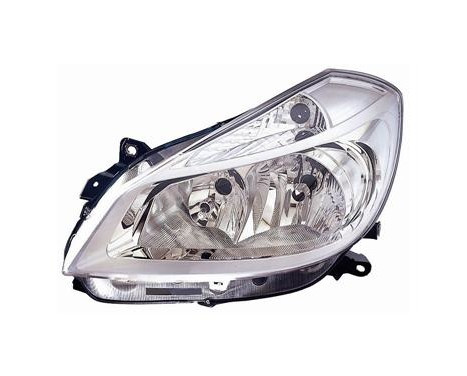 Headlight left with flashing light until 2/'08 H7+H7 4331961 Van Wezel