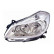 Headlight left with flashing light until 2/'08 H7+H7 4331961 Van Wezel