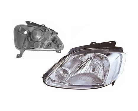 Headlight left with flashing light until '07 H4 + electric 5818961 Van Wezel