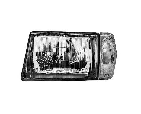 Headlight left with flashing light up to 3/'85 white prisma CARELLO 1762941M Magneti Marelli