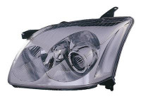 Headlight left with flashing light up to 6/'06 H7+H1 including actuator 5307963 Van Wezel