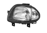 Headlight left with flashing light up to year 6th month 2001 H4 4339961 Van Wezel
