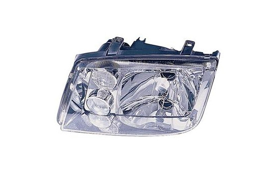 Headlight left with flashing light with FOG LIGHT HOLE H4+H3 5892963 Van Wezel, Image 2