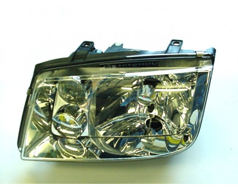 Headlight left with flashing light with FOG LIGHT HOLE H4+H3 5892963 Van Wezel