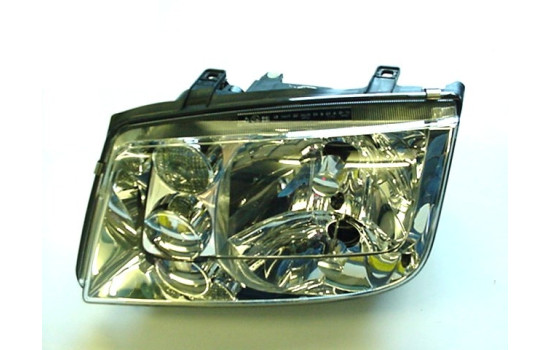 Headlight left with flashing light with FOG LIGHT HOLE H4+H3 5892963 Van Wezel