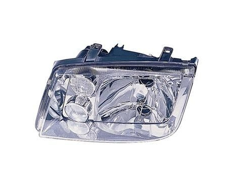 Headlight left with flashing light with FOG LIGHT HOLE H4+H3 5892963 Van Wezel, Image 3