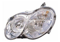 Headlight left with indicator 2 X H7 3049961 Van Wezel