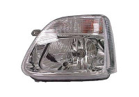 Headlight left with indicator from 09/'02+ H4 3701965 Van Wezel