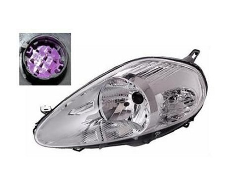 Headlight left with indicator from 11/'08 H4 1624963 Van Wezel, Image 3
