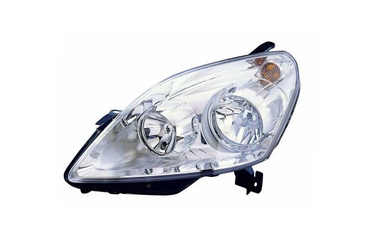 Headlight left with indicator from 2/'08 H7+H1 +El.Mot AL LPM382 Magneti Marelli