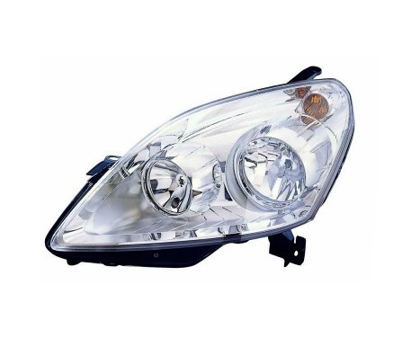 Headlight left with indicator from 2/'08 H7+H1 +Elinks Mot 3796961 Van Wezel