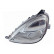 Headlight left with indicator from '01 H4 + H7 3015951 Van Wezel, Thumbnail 2