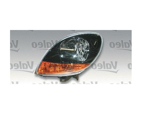 Headlight Left with indicator. from '03 ORANGE 43589 Valeo, Image 2