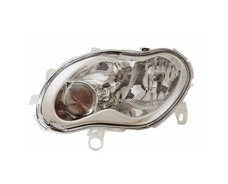 Headlight left with indicator H1 + H7 2910963 Van Wezel