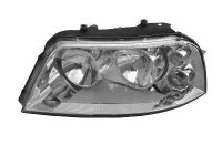 Headlight left with indicator H1 + H7 5879961 Van Wezel