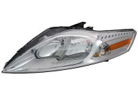 Headlight left with indicator H1+H7 including actuator 1881961 Van Wezel