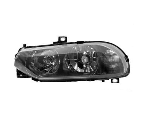 Headlight left with indicator H1+H7 Smoked 0156963 Van Wezel, Image 2