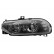 Headlight left with indicator H1+H7 Smoked 0156963 Van Wezel, Thumbnail 2