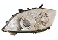 Headlight left with indicator H11+HB3 +Reglinks Elect. 5406961 Van Wezel