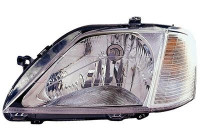 Headlight left with indicator H4 1514961 Van Wezel