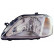 Headlight left with indicator H4 1514961 Van Wezel