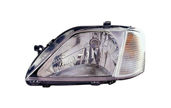 Headlight left with indicator H4 1514961 Van Wezel