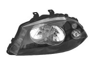 Headlight left with indicator H4 4917961 Van Wezel