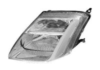 Headlight left with indicator H4 + Motor 0917961 Van Wezel