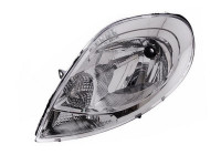 Headlight left with indicator H4 White Winker 4395963 Van Wezel