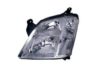Headlight left with indicator H7 + H1 3781961 Van Wezel