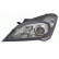 Headlight left with indicator H7+H1 8355961 Van Wezel
