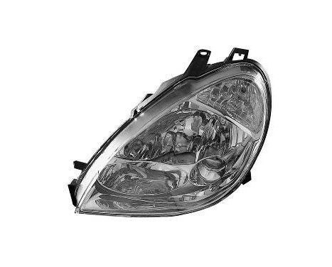 Headlight left with indicator H7+H1+H3 including actuator 0956961 Van Wezel