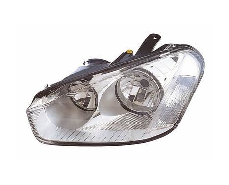 Headlight left with indicator H7+H1 including actuator 1864961 Van Wezel