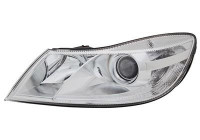 Headlight left with indicator H7+H1 including actuator 7623961 Van Wezel