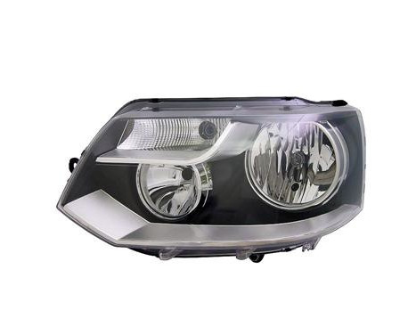 Headlight left with indicator H7+H15 including MOTOR 5790963 Van Wezel