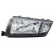 Headlight left with indicator H7 + H3 BLACK 7625963 Van Wezel, Thumbnail 2
